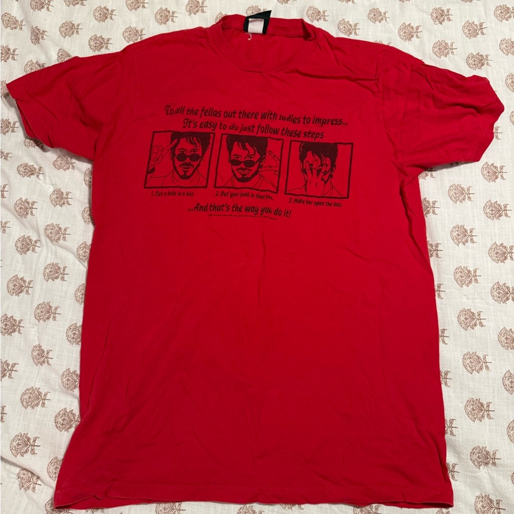 SNL Vibrant Red Short Sleeve Graphic Tee